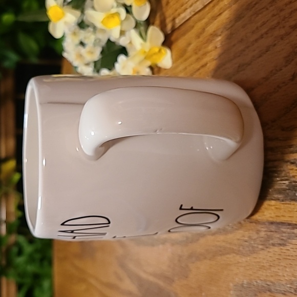 Rae Dunn White Ceramic Mug - 'You Had Me At Woof' - Picture 4 of 7